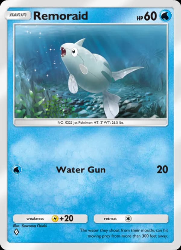 Remoraid card in English