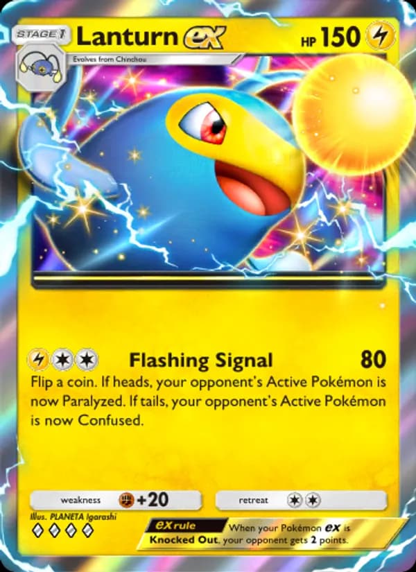 Lanturn ex card in English