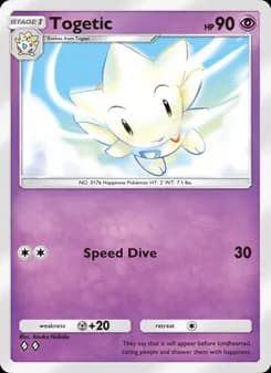 Togetic card in English