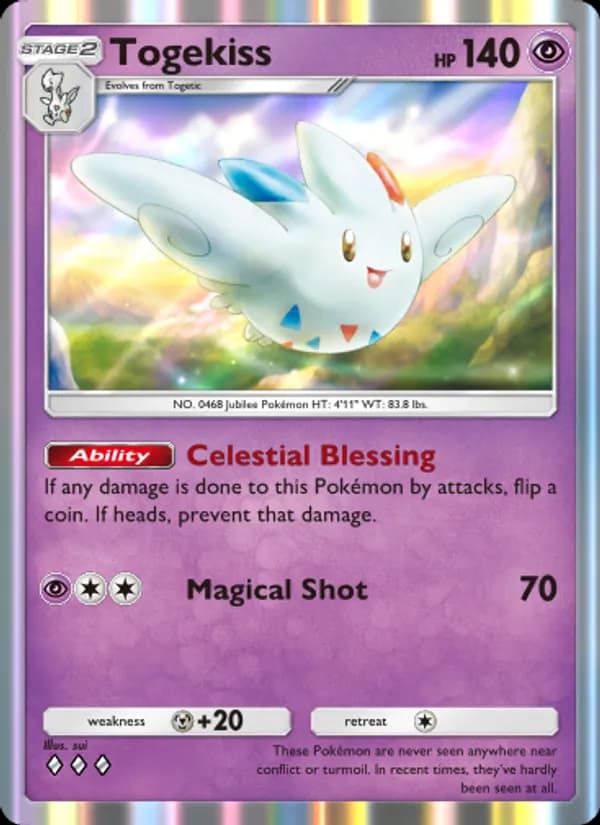 Togekiss card in English