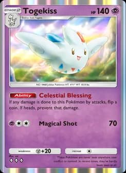 Togekiss card in English