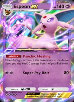 Espeon ex card in English
