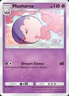 Musharna card in English