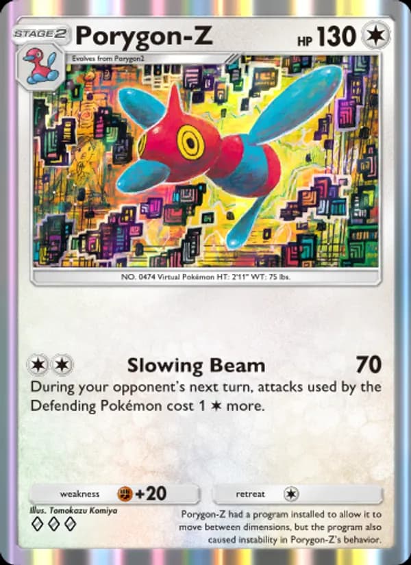 Porygon-Z card in English
