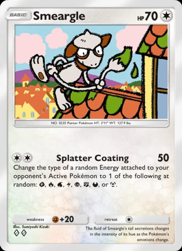 Smeargle card in English