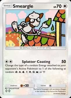 Smeargle card in English