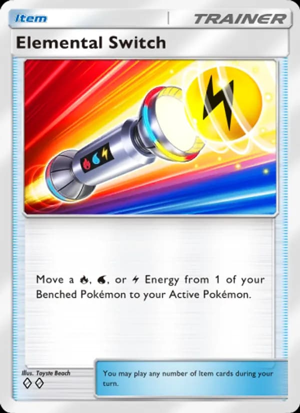 Elemental Switch card in English