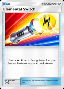 Elemental Switch card in English