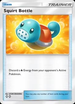 Squirt Bottle card in English