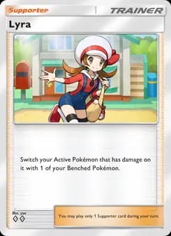 Lyra card in English