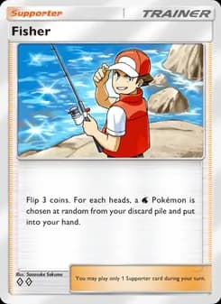 Fisher card in English