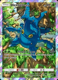 Heracross card in English