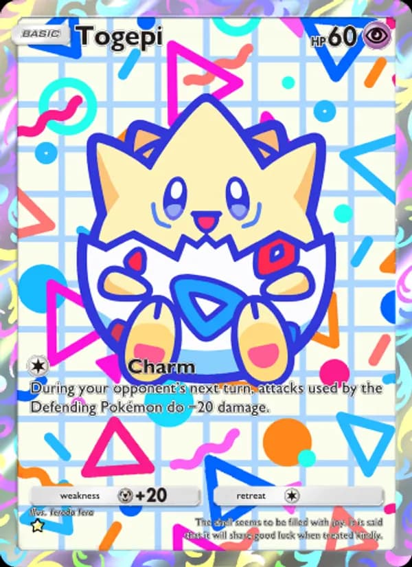 Togepi card in English