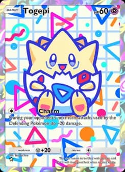 Togepi card in English