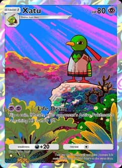 Xatu card in English