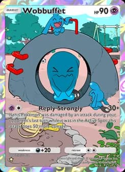 Wobbuffet card in English