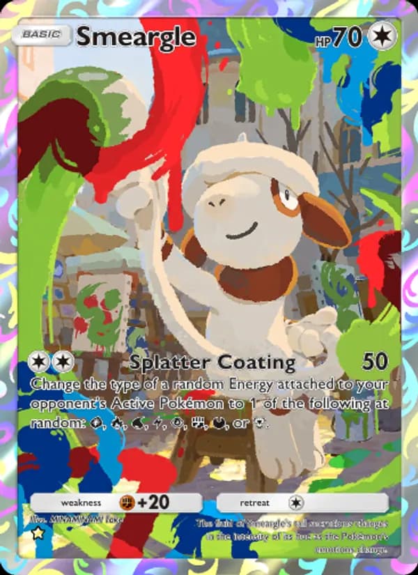 Smeargle card in English