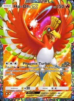 Ho-Oh ex card in English