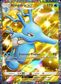 Kingdra ex card in English