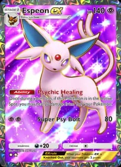 Espeon ex card in English