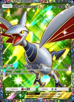 Skarmory ex card in English