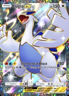 Lugia ex card in English