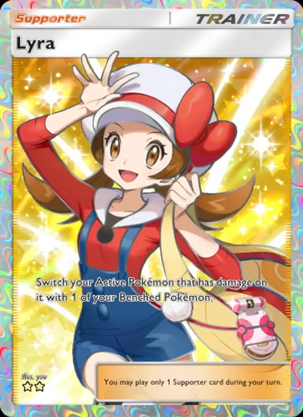 Lyra card in English