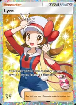Lyra card in English