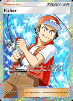 Fisher card in English