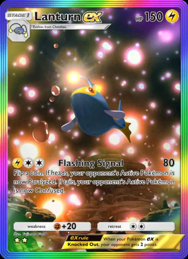 Lanturn ex card in English