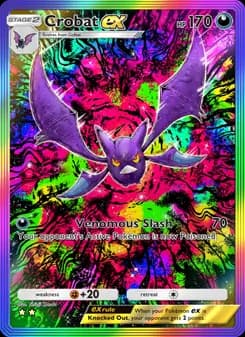 Crobat ex card in English