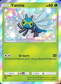 Yanma card in English
