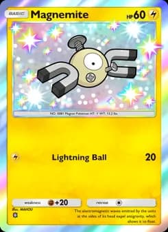 Magnemite card in English