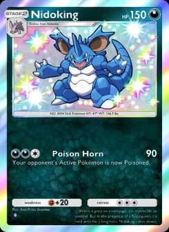 Nidoking card in English