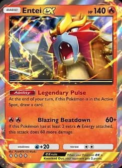 Entei ex card in English