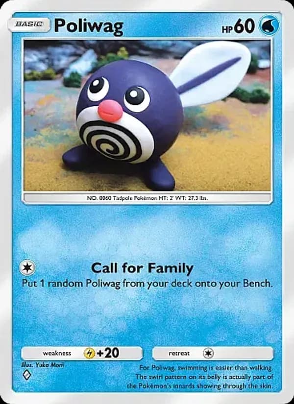 Poliwag card in English