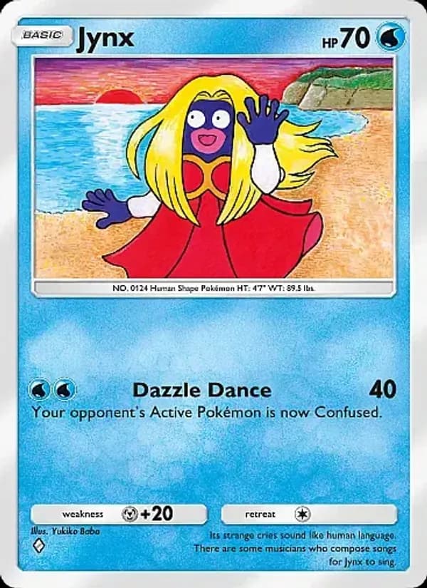 Jynx card in English