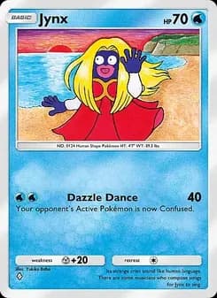 Jynx card in English