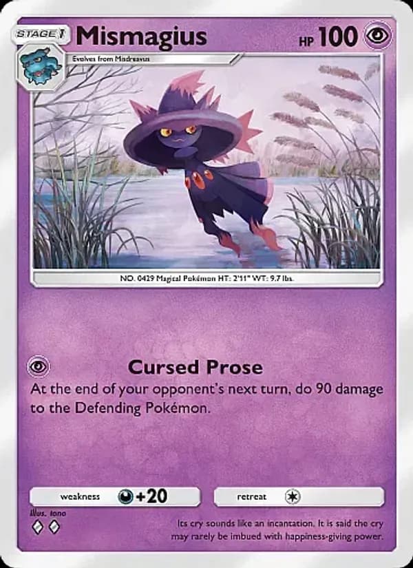 Mismagius card in English