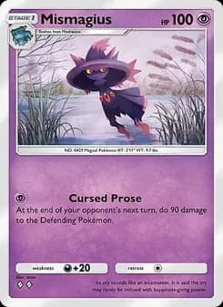 Mismagius card in English