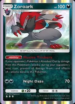 Zoroark card in English