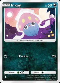 Inkay card in English