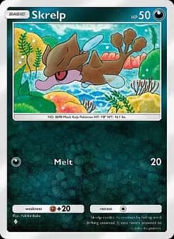 Skrelp card in English