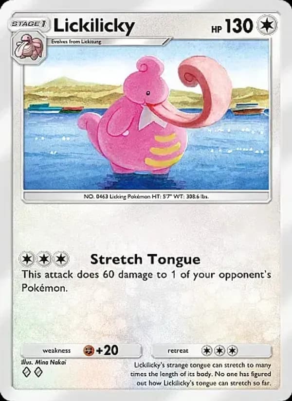 Lickilicky card in English