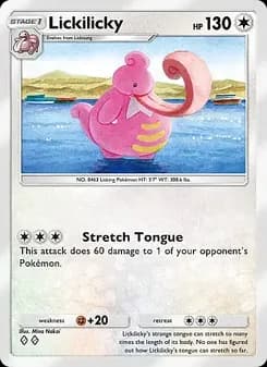 Lickilicky card in English