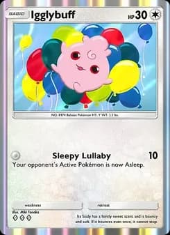 Igglybuff card in English