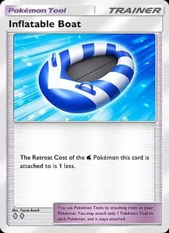 Inflatable Boat card in English
