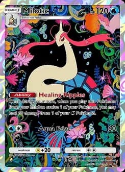 Milotic card in English