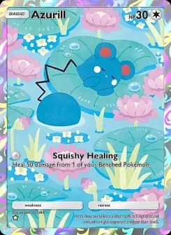 Azurill card in English