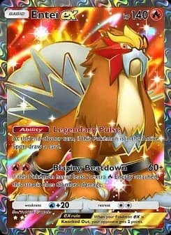 Entei ex card in English